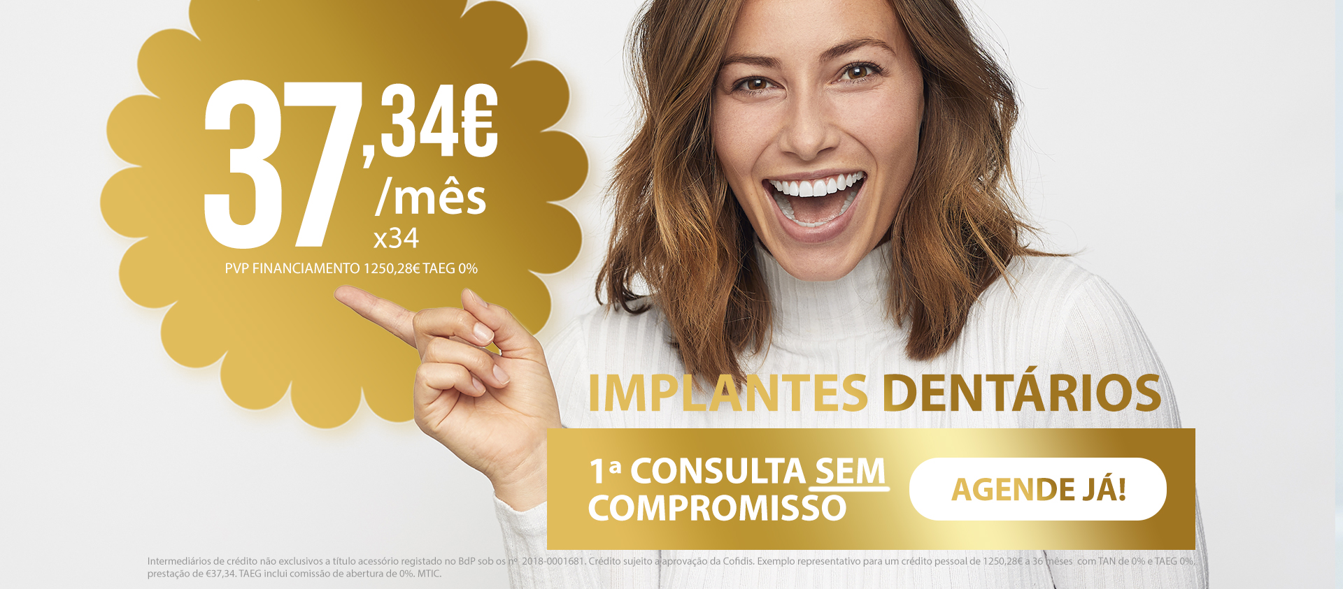 Implantes Dentários Arouca Dentes na hora Implantologia Dentista 